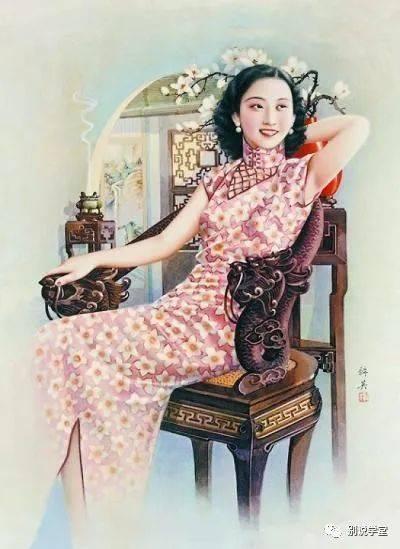 优雅娇艳霓裳风——1921：女人流行穿旗袍